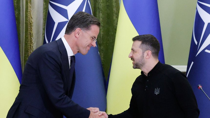 Марк Рюте пред Володимир Зеленски: Украйна е по-близо до НАТО, от когато и да било