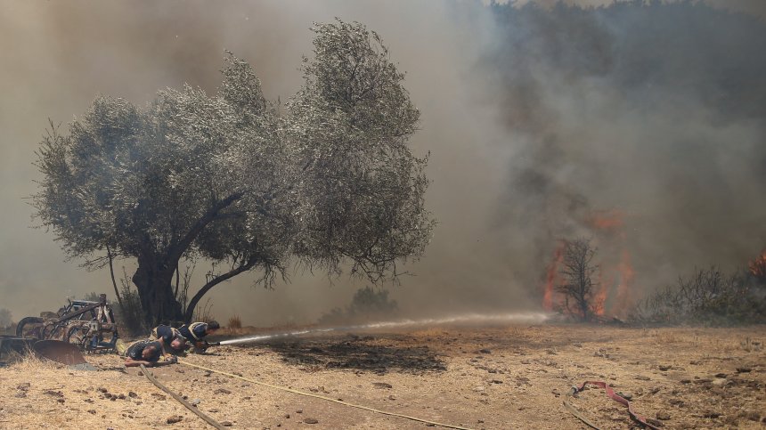 Горски пожари бушуват в Турция: Седем души са задържани за палежи