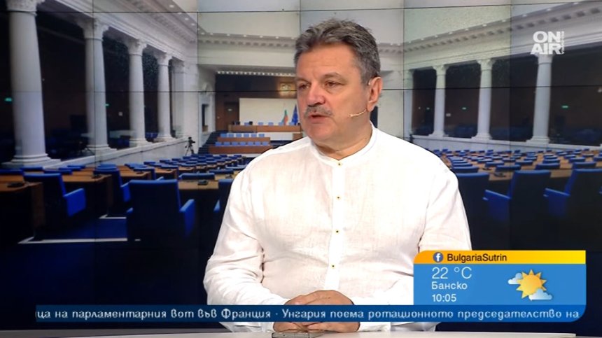 Д-р Симидчиев, ПП-ДБ: Няма да подкрепим партийния проектокабинет "Желязков"