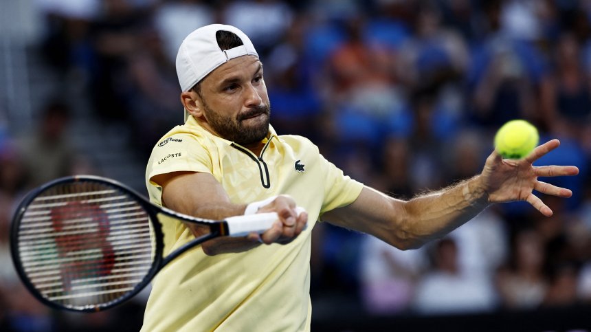 Григор Димитров се провалил на Australian Open заради контузена китка
