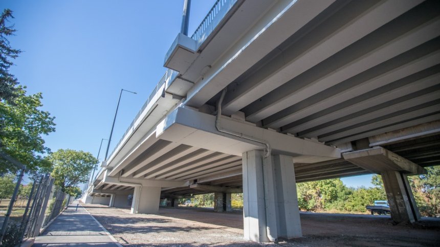 Новият мост на "Бакърена фабрика" в София: Какво направиха за 19 млн. лв.