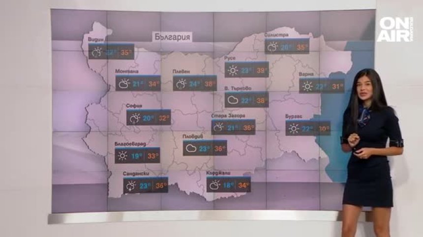 Очаква ни облачен и дъждовен вторник