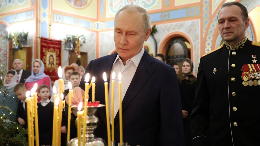 Путин: Руските войници са спасители и воюват по поръчка на Господ