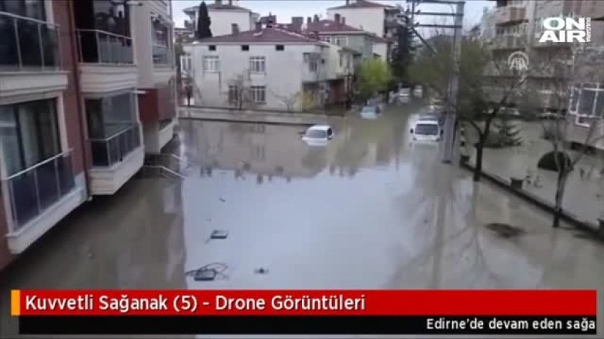 Силни дъждове причиниха наводнения в Одрин