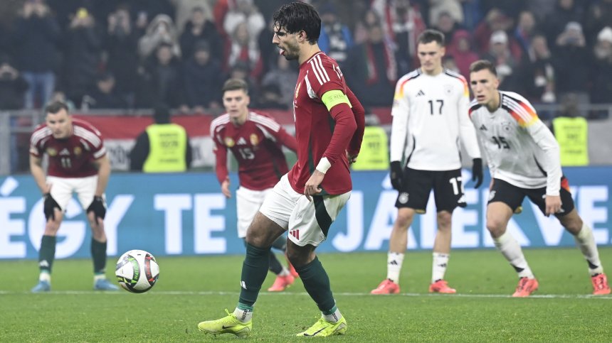 Дузпа в добавеното време спаси Унгария срещу Германия