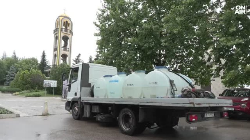 С водоноски спасяват Хасково след голяма авария в града