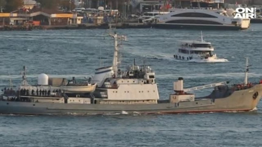 Товарен кораб се преобърна в Черно море