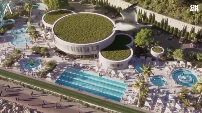 Воден център и панорамен асансьор на крайбрежната алея за жители и гости на Варна