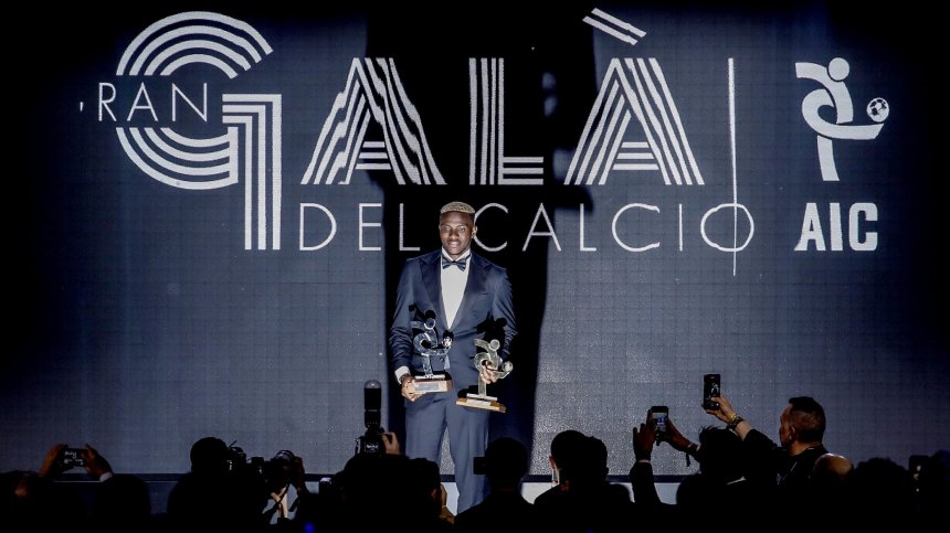 Избраха Виктор Осимен за най-добър играч през годината в Италия