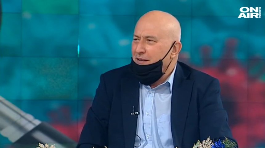 Проф. Кунчев: Омикрон вече е у нас, до 1,5 млн. българи са податливи на вируса