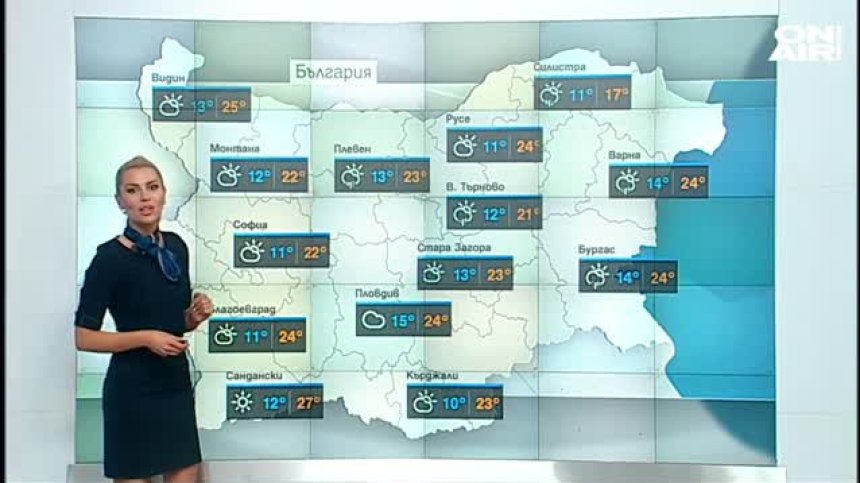 Променливо време през уикенда, следващата седмица започва с валежи
