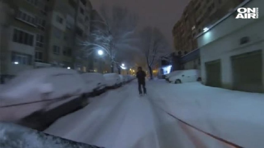 Снегът в София &ndash; не бедствие, а радост за скиорите!
