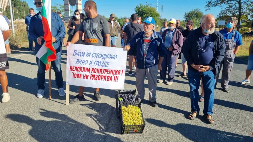 Лозари на протест, искат 60 млн. лв. за сектора. Готвят блокади в Северозапада