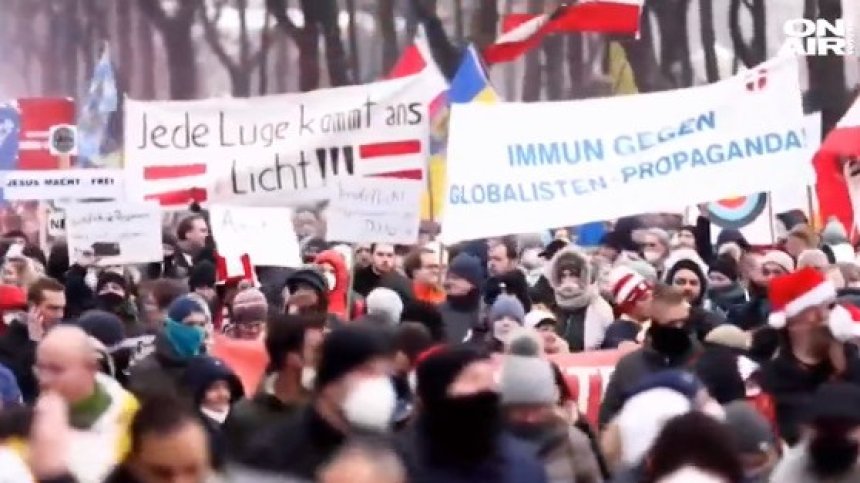 Вълна от протести срещу Ковид мерките в Западна Европа