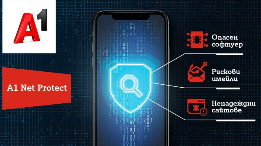 А1 се бори със заплахите в дигиталния свят с най-новата услуга А1 Net Protect