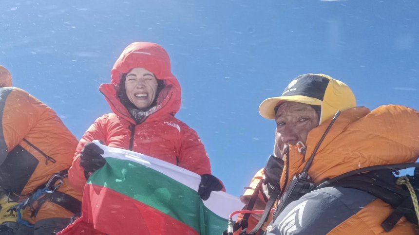 Христина Йосифова е четвъртата българка, изкачила връх Еверест