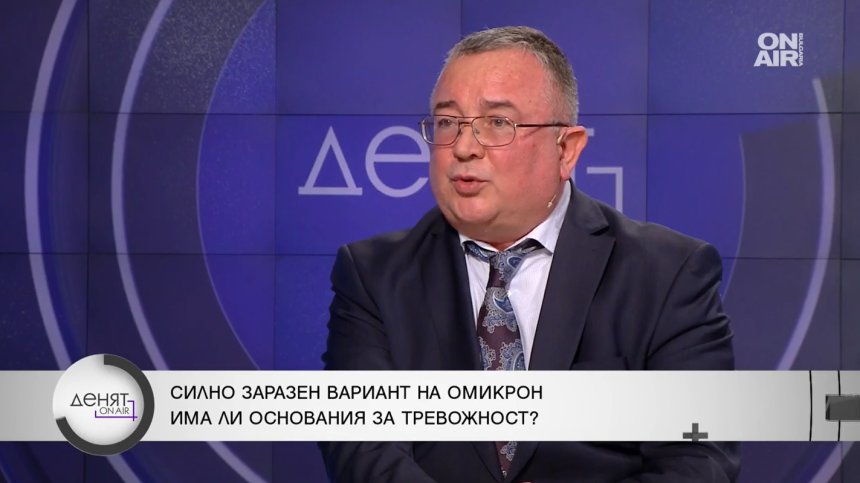 Проф. Ботев: Без нужда интубираха болни, 40-50-годишни са на легло след Ковид-19
