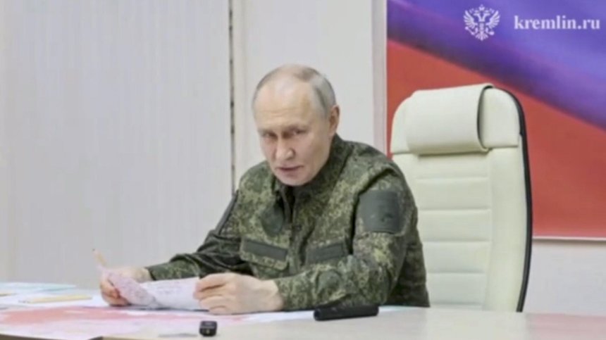 Владимир Путин разпореди освобождаване на Курск в най-кратки срокове