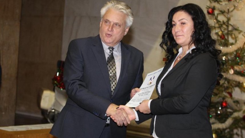 Десислава Викторова е носител на наградата "Полицай на годината"