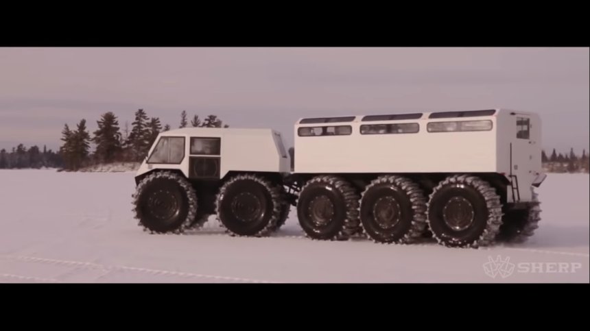 The Ark - високопроходимият украински автомобил (+Видео)