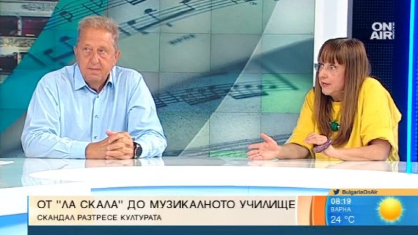 Банов иска оставки в Музикалното училище заради гавра с оперна прима