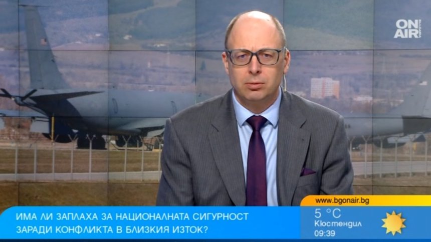 За България няма военна заплаха от Иран, увери заместник-министърът на отбраната