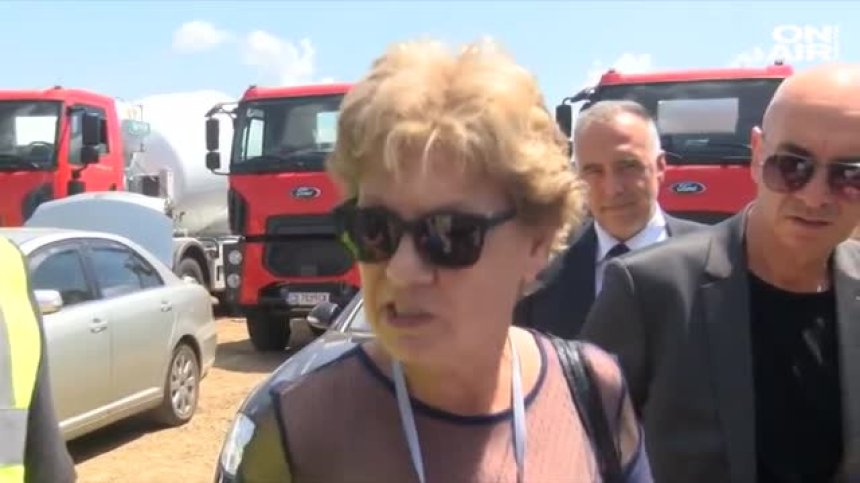 Комитова инспектира незаконен строеж на АМ "Хемус". Фирмата: Няма отчуждение!