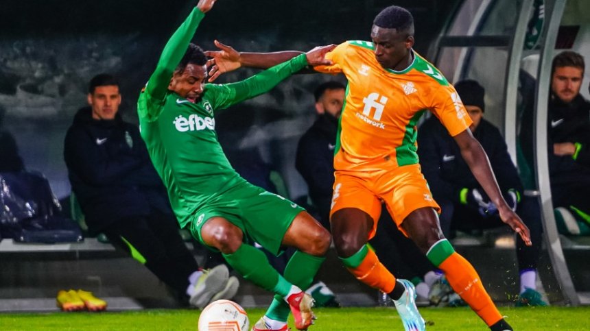 "Бетис" нанесе болезнена загуба на "Лудогорец" в Разград