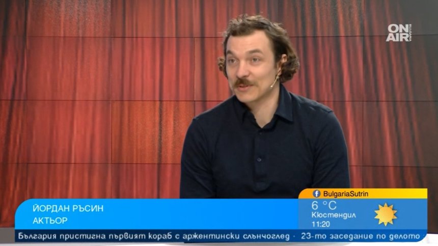 Йордан Ръсин в провокативен моноспектакъл по Достоевски