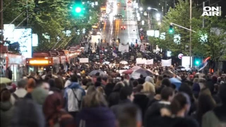 Пореден протест в Белград