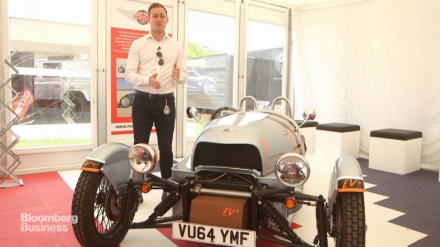 Електрическата триколка EV-3 на Morgan