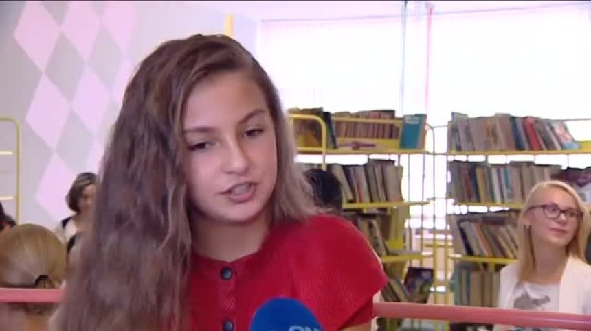 Библиотека в столично училище претърпя пълна трансформация 