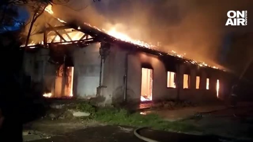 Серия от пожари в Хасково: Разследват версията за умишлен палеж, двама мъже са задържани
