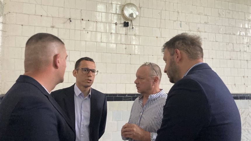 Васил Терзиев настоя да се възстанови банята в Горна баня (+СНИМКИ)