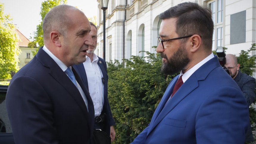 Румен Радев обсъди във Варшава инвестициите между България и Полша (+СНИМКИ)