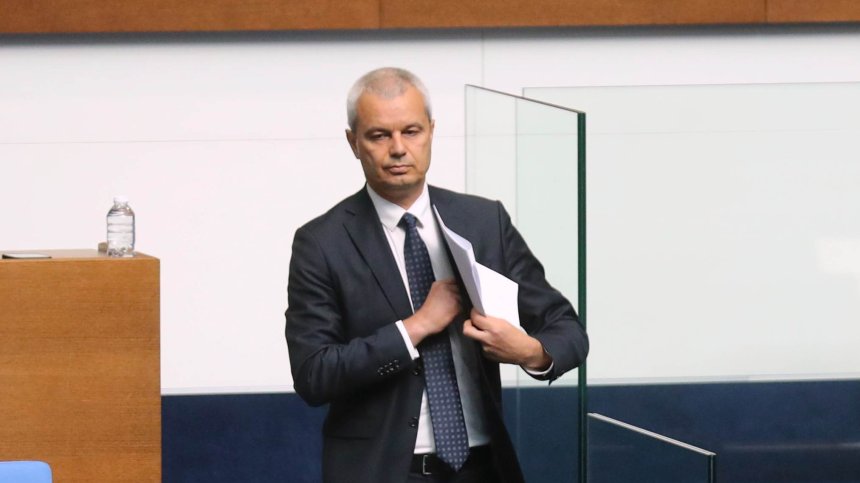 Костадин Костадинов: "Възраждане" ще извади едностранно България от Еврозоната