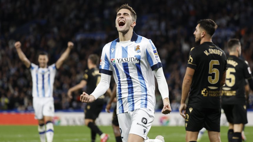 "Реал" (Сосиедад) се бетонира на шеста позиция в Испания след нов успех