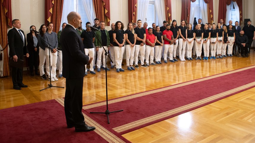 Румен Радев към олимпийците ни: Дадохте ни вяра, че можем да се мерим с най-големите