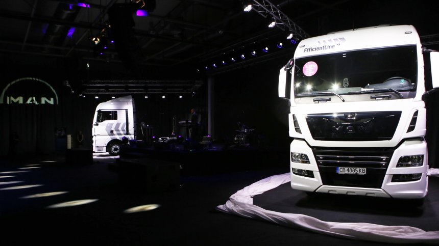 Над 850 товарни автомобила продадени от вносителя на MAN в България