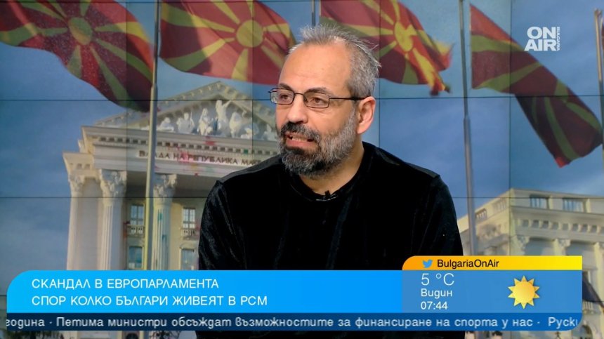 Журналист: Бройката на българите в РСМ е преувеличена, Османи е лицемер