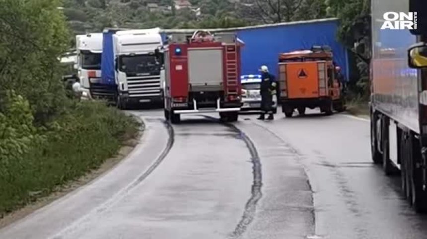 Задържан е шофьорът, причинил катастрофата край Монтана
