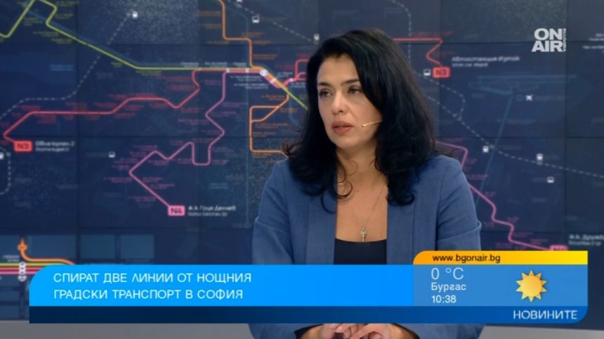 Ваня Григорова: Целият градски транспорт в София спира, ако влезе Инспекцията по труда