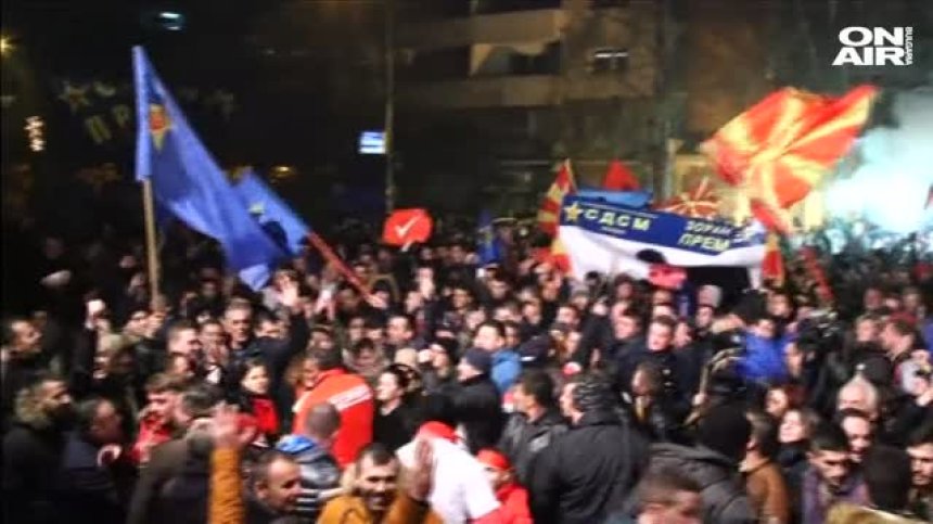 Нови масови протести в Македония 