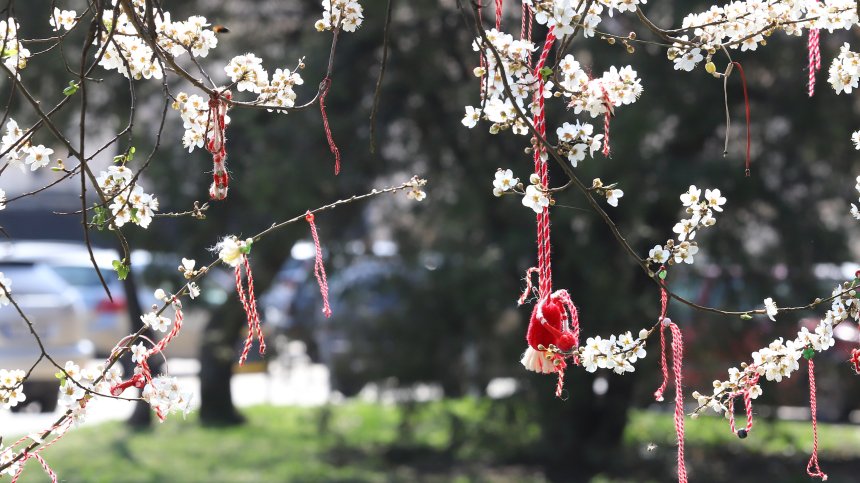 Благородно: Мартеници даряват надежда за по-добър живот на болно дете