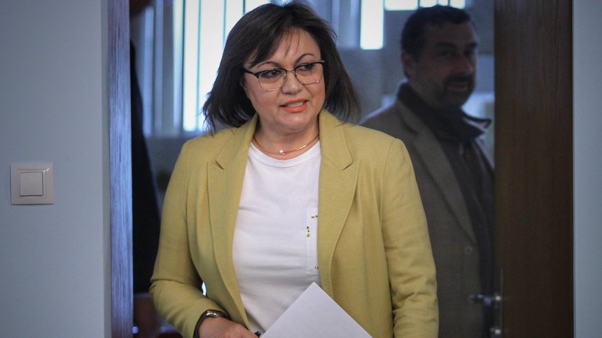 Нинова: Без Първанов и Петков в листите, не разговаряме с Манолова и Виденов