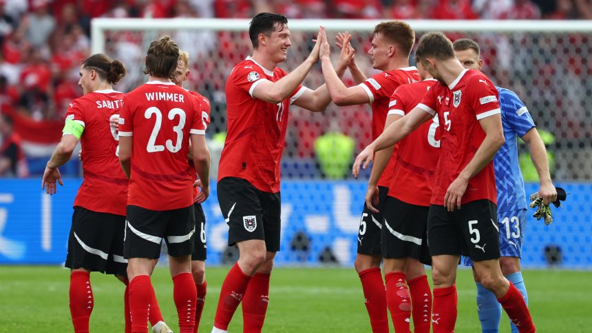 Австрия тресна с 3:1 Полша в първа победа на Евро 2024