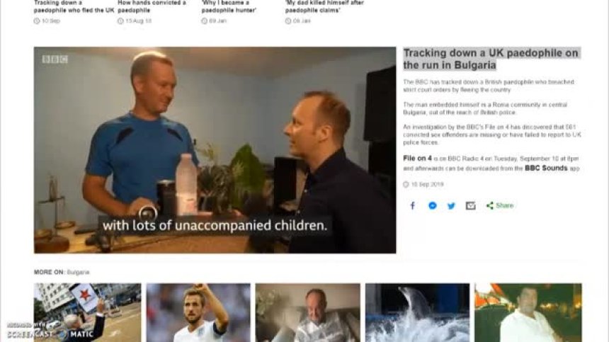 Повдигнаха обвинение на британеца, осъден за педофилия и укриващ се в Сливен (обновена)