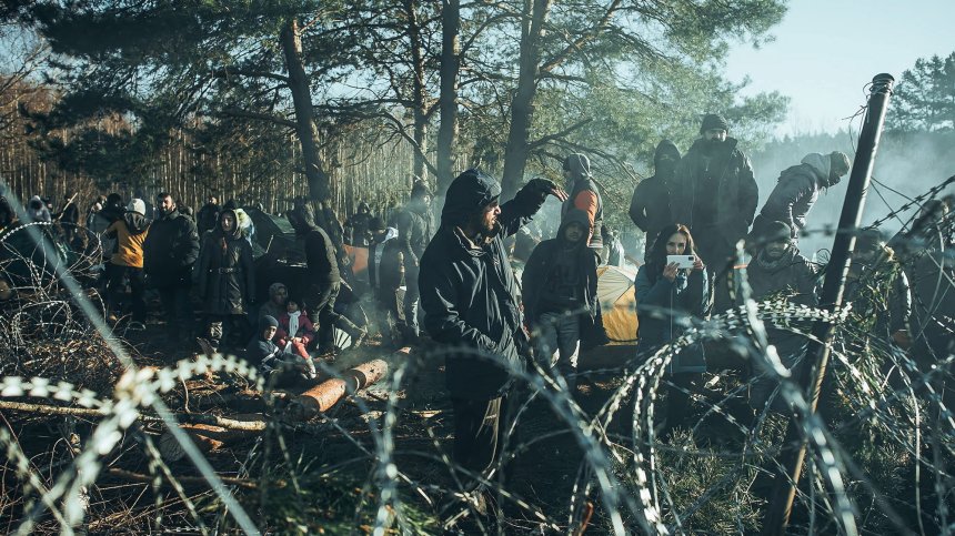 Подготвя се голям лагер за мигранти от беларуската страна на границата