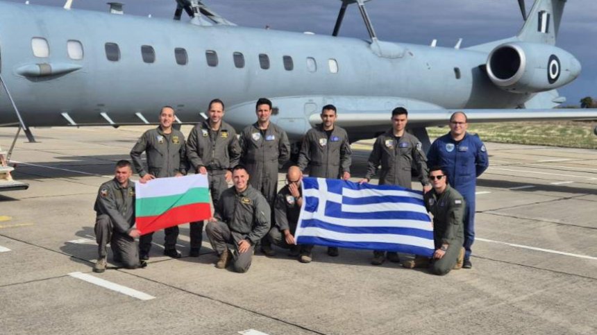 България и Гърция тренират съвместно за въздушна сигурност