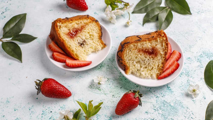 Рецепта от тефтера на баба: Кекс със сладко от ягоди